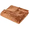 Image de Plaid Flanelle Roy Terracotta 180x230cm - Atmosphera