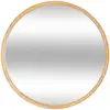 Image de Miroir Rond Kim Bois D55cm - Atmosphera