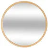Image de Miroir rond Kim bois D55cm - Atmosphera Créateur dintérieur