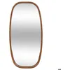 Image de Miroir ovale Jasna bois 80x40cm - Atmosphera Créateur dintérieur