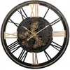 Image de Horloge Mécanique Clark Métal Noir D110cm - Atmosphera