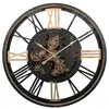 Image de Horloge mécanique clark métal noir d110cm CLARK