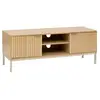 Image de Meuble tv tasso l120cm effet bois naturel TASSO