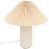Image de Lampe À Poser Talya Porcelaine Beige H38cm - Atmosphera