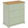 Image de Commode mohéa vert céladon 3 tiroirs MOHEA