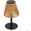 Image de Lampe dextérieur solaire et USB Kessy beige H30cm - Atmosphera Créateur dintérieur