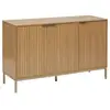 Image de Buffet bas 3 portes tasso 120cm naturel