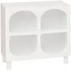 Image de Etagère 4 Compartiments Tara Blanc 76x70x32cm - Atmosphera