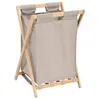 Image de Panier à linge Tidy box 50L pliable gris - 5 five simply smart