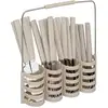 Image de Ménagère 24 Pièces Avec Rack "géo" 24cm Beige