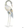 Image de Héron déco Howard H.73cm métal multicolore - Atmosphera Créateur dintérieur