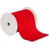 Image de Ruban 12cmx5 M Rouge Et Vert - Feeric Lights & Christmas