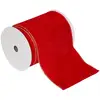 Image de Ruban Velours 12cmx5 M Rouge - Atmosphera