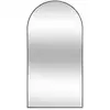 Image de Miroir arche alice noir 177x91cm ALICE