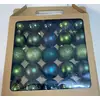 Image de Lot De 25 Boules D.6cm Polystyrène Recyclé Vert Olive - Feeric Lights & Christmas