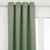 Image de Rideau Occultant Odelie Vert Céladon 135x240cm - Atmosphera