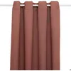 Image de Rideau occultant Odelie terracotta 135x240cm