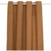 Image de Rideau Clem cannelle 140x260cm - Atmosphera Créateur dintérieur