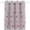 Image de Rideau Maloe jacquard violet clair 140x260cm - Atmosphera Créateur dintérieur