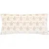 Image de Coussin Luna Jacquard Velours Lin 35x75cm - Atmosphera