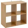 Image de Étagère 4 cases tasso effet bois naturel TASSO