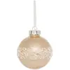 Image de Boule Pailletée Perle D.8cm Doré - Feeric Lights & Christmas