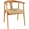 Image de Fauteuil À Dîner Yamato Hêtre Beige - Atmosphera