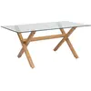 Image de Table À Manger Jorel Marron 180x90x74.5cm - Atmosphera