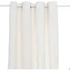 Image de Rideau Willow jacquard ivoire 135x260cm - Atmosphera Créateur dintérieur