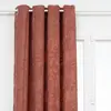 Image de Rideau Willow Jacquard Terracotta 135x260cm - Atmosphera