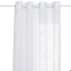 Image de Voilage Lazi abstrait blanc 140x240cm - Atmosphera Créateur dintérieur