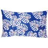 Image de Housse de coussin dextérieur Falla bleu indigo 30x50cm - Atmosphera Créateur dintérieur