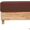 Image de Drap housse Flora gaze de coton marron 160x200cm - Atmosphera Créateur dintérieur