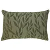 Image de Coussin motif jacquard Lehto coton vert clair 58x38cm - Atmosphera Créateur dintérieur