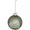Image de Bdn Verre 80mm Renne Nord Vert - Feeric Lights & Christmas
