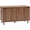 Image de Buffet 2 Portes Slidy Bois Foncé - 5five