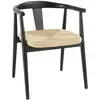 Image de Fauteuil À Dîner Yamato Hêtre Noir - Atmosphera