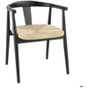 Image de Fauteuil à dîner Yamato hêtre noir - Atmosphera Créateur dintérieur