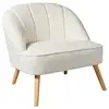 Image de Fauteuil naova bouclette blanc NAOVA
