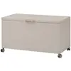 Image de Coffre De Rangement Edenio Argile M 141.6 X 72 X 78cm En Aluminium - Hespéride