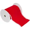 Image de Gd Ruban Velour Rg/bl 12cmx5m - Feeric Lights & Christmas