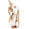 Image de Père Noël Doré H. 45 Cm - Feeric Lights & Christmas