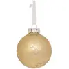 Image de Boule Effet Métal D.8cm Doré - Feeric Lights & Christmas