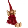 Image de Fée De Noël Assise Lumineuse Rouge 48 Cm - Feeric Lights & Christmas