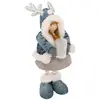 Image de Fillette De Noël Bleue Debout Lumineuse 34 Cm - Feeric Lights & Christmas