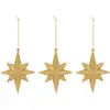 Image de Sdn Plast Etl Nord X3 Or 13cm - Feeric Lights & Christmas
