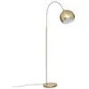 Image de Lampadaire arche floris doré h177cm FLORIS