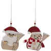 Image de Lot De 2 Sujets Père Noël Balai Bois H.12cm Rouge Et Blanc - Atmosphera Créateur D'intérieur