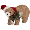 Image de Ours Des Bois De Noël Au Bonnet L. 31 Cm - Feeric Lights & Christmas