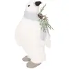 Image de Pingouin De Noël À Écharpe Bleue H. 38 Cm - Feeric Lights & Christmas